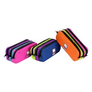 PORTATODO TRIPLE TRIZIP GIRL COLORES SURTIDOS