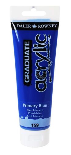 PINTURA ACRILICA GRADUATE 120ML PRIMARY AZUL