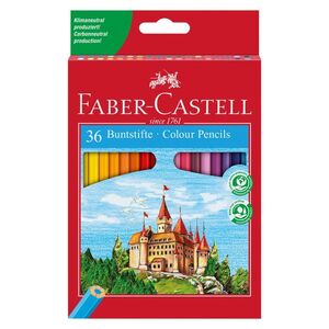 LAPIZ COLOR FABER CASTELL 36 COLORES