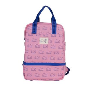 MOCHILA INFANTIL CON COMPARTIMENTO ISOTÉRMICO ROSA MILAN