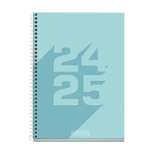 AGENDA ESCOLAR 2024 - 2025 PLUS D/P VERDE MIQUELRIUS