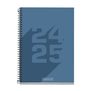 AGENDA ESCOLAR 2024 - 2025 PLUS D/P AZUL MIQUELRIUS