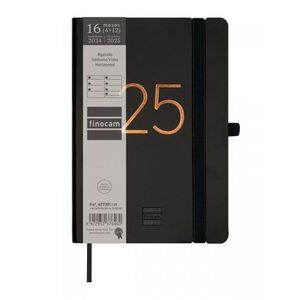 AGENDA FINOCAM 2024/2025 F4 16 MESES CAPRI NEGRO