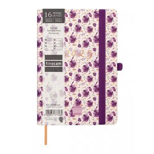 AGENDA FINOCAM 2024/2025 F4 16 MESES CAPRI VIOLET