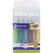 SET 6 PINCELES PLANOS BISMARK