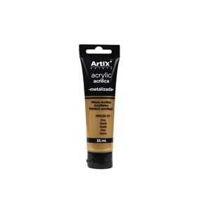 PINTURA ACRILICA ARTIX METALIZADA 35ML ORO