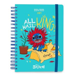 AGENDA ESCOLAR 2024/2025 SV A5 12 MESES DISNEY STITCH INGLES