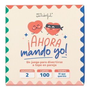 JUEGO DE CARTAS PARA PAREJAS - ¡AHORA MANDO YO!