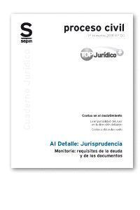 MONITORIO: REQUISITOS DE LA DEUDA Y DE LOS DOCUMENTOS