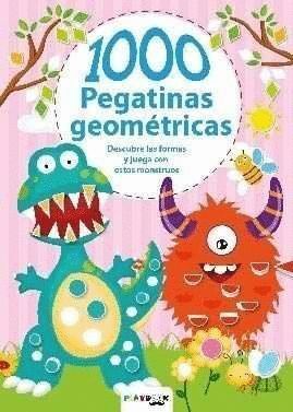 MONSTRUOS 1000 PEGATINAS GEOMETRICAS