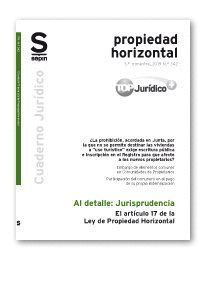 EL ARTICULO 17 DE LA LEY DE PROPIEDAD HORIZONTAL