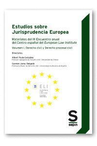 ESTUDIOS SOBRE JURISPRUDENCIA EUROPEA